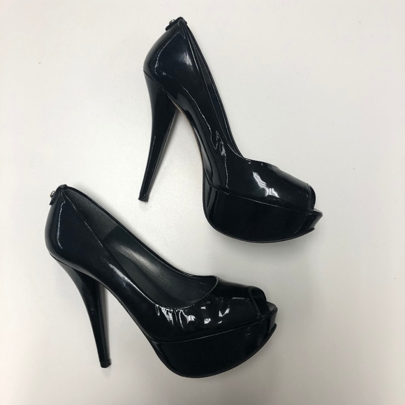Stuart Weitzman Shoes - Stuart Weitzman Peep Toe Platform Heels
